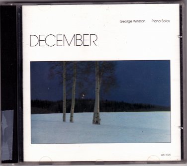 December by George Winston CD 2003 - Very Good