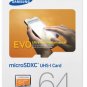 Samsung EVO 64GB microSDXC (UHS-1) Class 10 Memory Card