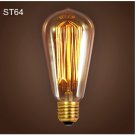 ST64 Antique Vintage Retro Edison Light Bulbs 110/220V E27 40W