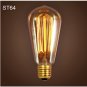 ST64 Antique Vintage Retro Edison Light Bulbs 110/220V E27 40W