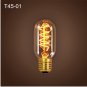 T45 01 Antique Vintage Retro Edison Light Bulbs 110/220V E27 40W