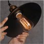 E27 Base Black Light Dia 22cm copper 110V or 220V Edison bulb coffee bar lighting