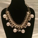 Big White Pearl Necklace
