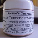 Organic  AYURVEDA Tumeric & Sandalwood Face Masque.