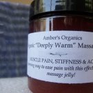 Organic "DEEP WARM" Muscle Rub - Pure  Natural Ease!