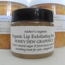 Organic Honey Dew Grapefruit Smoothing  Lip Exfoliant
