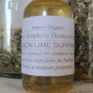 Organic Simplicity Spray Deodorant.