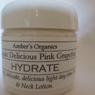Organic  Delicious PINK Grapefruit-Face & Neck Hydrate