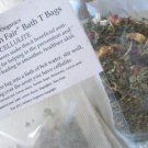 Organic  "MAIDEN FAIR" Anti-Cellulite Bathing T- Bags.