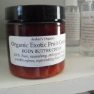 Organic EXOTIC FRUITS Body Butter Cream Highly Luscious