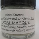 Organic Chickweed & Green Clay, Acne Control Masque.