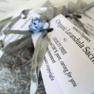Organic Pure Lavender AROMATHERAPY Flower Sachets .