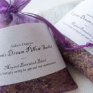 Organic MUGWORT Dream Pillow, Vivid Dreams! PLUM