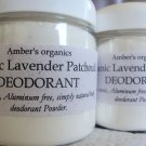 Organic Powder Deodorant -   Lavender Patchouli