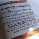 Organic Cherry Burst Almond - HYDRATING Handcrafted Olive Oil Soap
