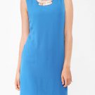 HOT Forever 21 "BLUE BABY" Cut out Dress CUTE - S -