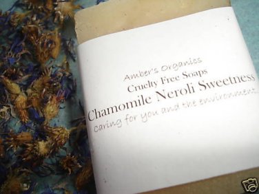 Chamomile Neroli Sweetness Handmade Soap + Aloe!