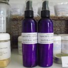 Organic JOJOBA Lotion Body/Face Spray, ORANGE GINGER.