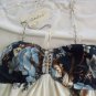 BOHO Grey Paisley Halter Maxi Dress NEW Cristina Love
