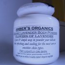 Organic LAVANDULA Pure Beautiful BODY Powder.