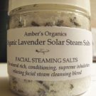 Organic Solar Steam Dead Sea Lavender Salts - Clearing