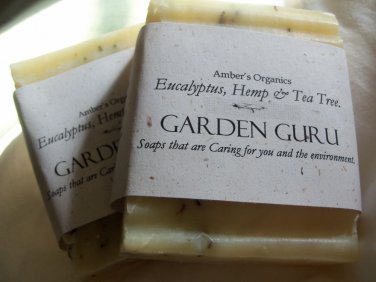 Eucalyptus, Hemp & Tea tree, HANDCRAFTED Anti-Septic
