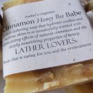 Organic Cinnamon Honey.-Bee Babe HAND CRAFTED Soap.