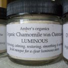 Organic Chamomile & Oatstraw,  Brighten & Calm Masque