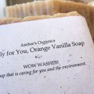 Only for you, Orange Vanilla- Handcrafted- VEGAN