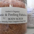 Organic & Feeling Fabulous* Pink Grapefruit Salt Glow!