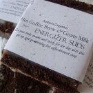 2 OFF CUTS Hot Coffee Brew "Energizer Suds" - Goats Milk - Anti-Cellulite Soap