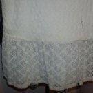 BOHO Gorgeous CREAM Peplum Type Hem TOP Small F21