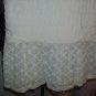 BOHO Gorgeous CREAM Peplum Type Hem TOP Small F21
