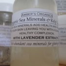 Organic Lavender & Sea Minerals Nutrient Rich Toner