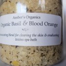 Organic Basil & Blood Orange Bathing Salts - Clearing