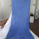 Gorgeous Periwinkle Crinkle Maxi Skirt  -  S Forever 21