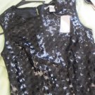 HOT LOVE21 AMAZING BLACK SWIRLS/CIRCLES SHIMMERING DRESS  - XS
