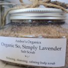 Organic So Simply, Sweet Lavender - Body Relaxing Scrub