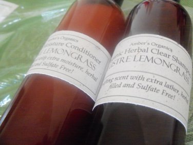 Organic Moisturizing Conditioner - Lavender Peppermint NO SULFATES