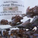 Organic Orange Blossom & Aloe, Calming Toner- Night.