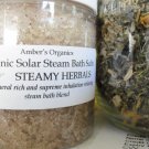 Organic Steamy Herbals Decongestant Inhalation Bath