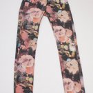 Women's Insight Clothing co Floral galaxy Jeans size 3 25 surf  black pink $98