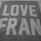 Crossfit games LOVE/HATE FRAN American apparel tri-blend grey t tee shirt SOFT
