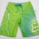 New Men's FOX Racing Board Shorts Swim SURF acid Green size 30 paddle board $50