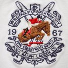 Women Ralph Lauren sport Bleeker St. NY City Polo #1 Rugby Shirt White size XL