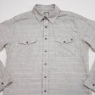 Men's Billabong Button Down Shirt Gray Small NWT Hawaii long sleeve $69.99 2014