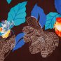 AWESOME 70's Disco Aloha Pacifica Hawaiian Button Down Shirt Brown size Large