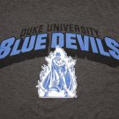 Men's Nike DUKE Blue Devils T-Shirt Gray size XL 50/25/25 crossfit SOFT dri fit