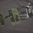Men's Vtg T&C Hawaii Surf Design T-Shirt Gray size Medium HIC Island Chain M S
