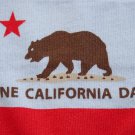 Men's Toes on the Nose One California Day BEAR T-Shirt Blue S Small surf board